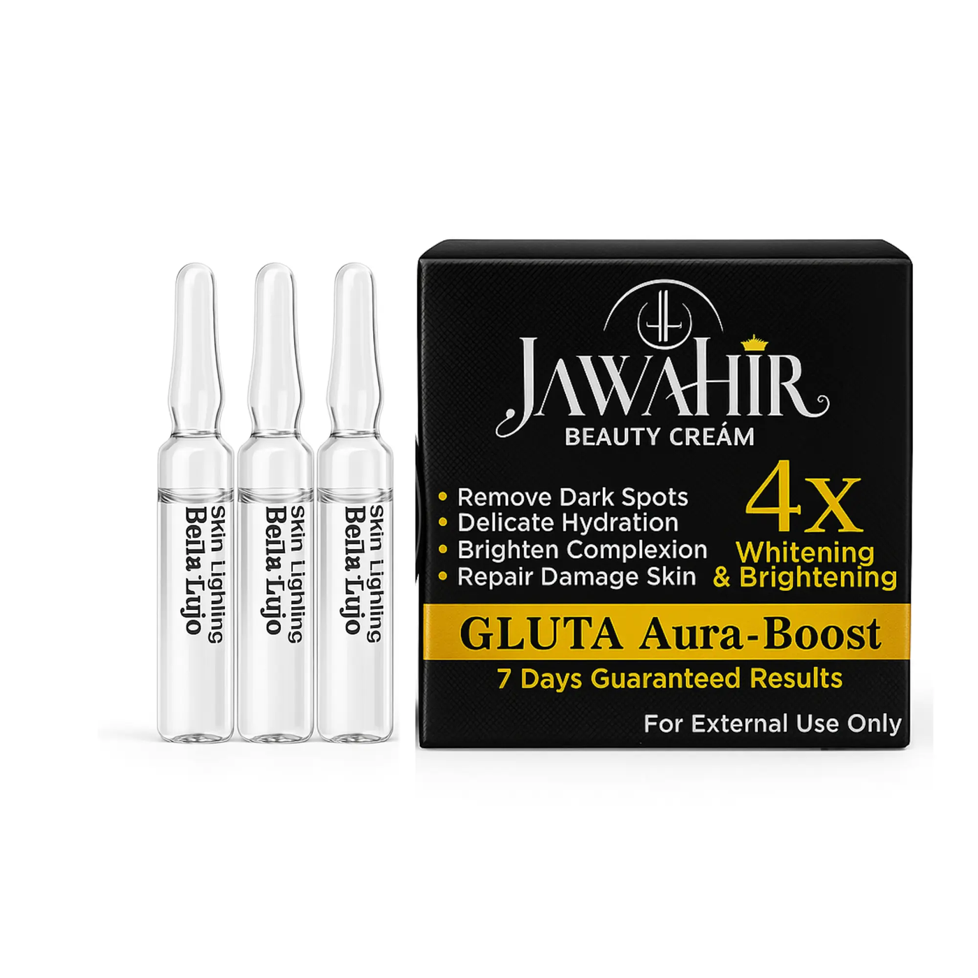 Jawahir 4x Night Beauty Cream Gluta Aura-Boost Pretty5