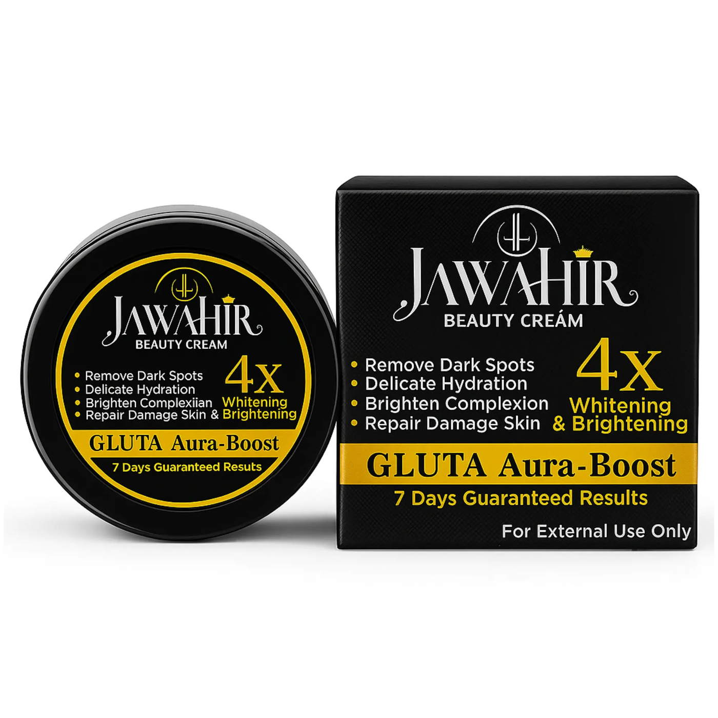 Jawahir 4x Night Beauty Cream Gluta Aura-Boost