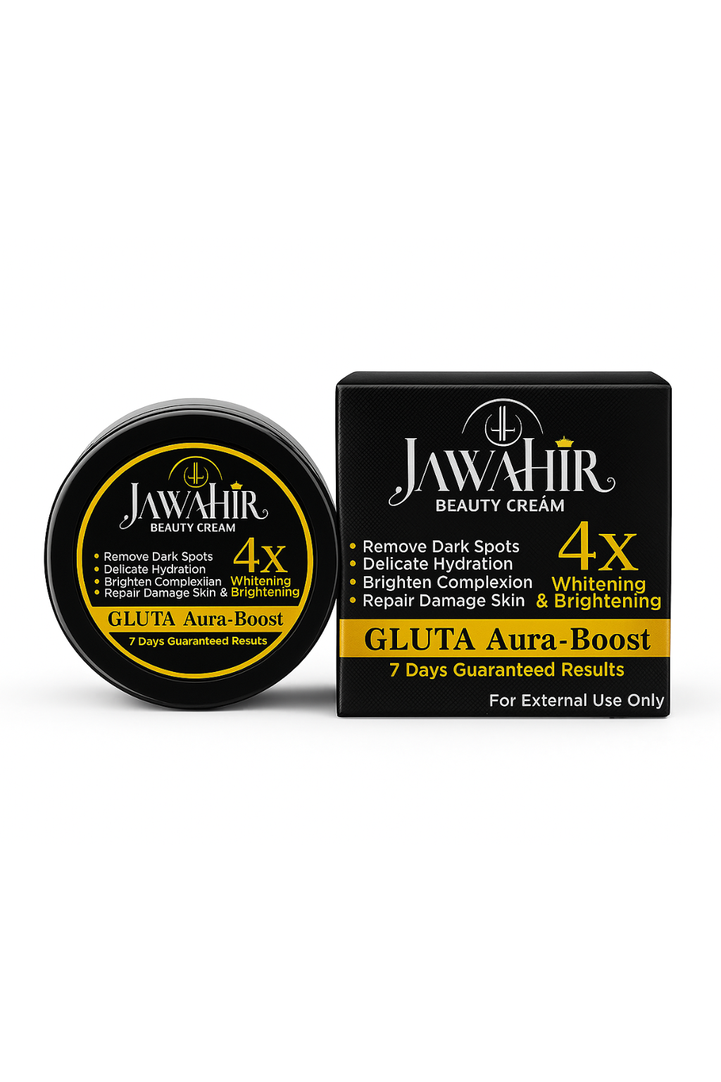 Jawahir 4x Night Beauty Cream Gluta Aura-Boost Pretty5